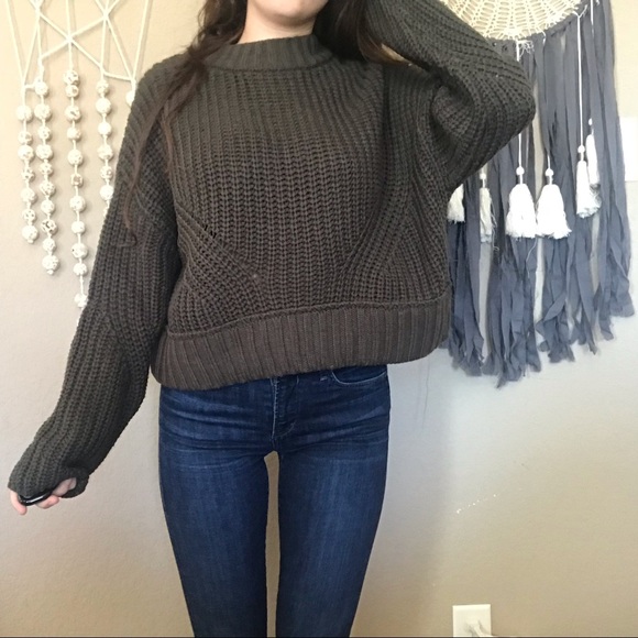 NWT moon & Madison green chunky sweater NWT NWT moon & Madison green chunky sweater NWT